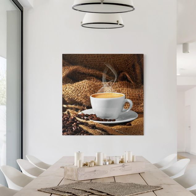 Print on canvas - Morning Coffee