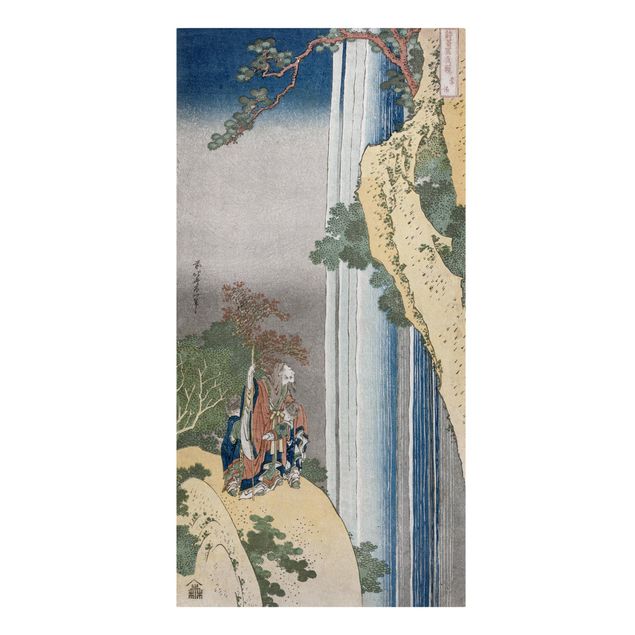 Print on canvas - Katsushika Hokusai - The Poet Rihaku