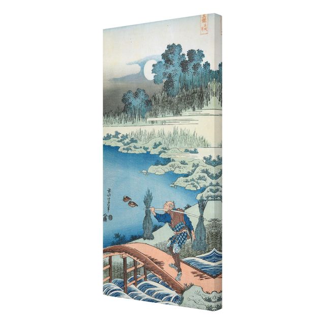 Print on canvas - Katsushika Hokusai - Rice Carriers (Tokusagari)
