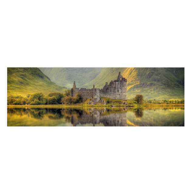 Print on canvas - Kilchurn Castle in Scotland