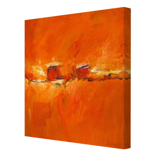 Print on canvas - Composition In Orange