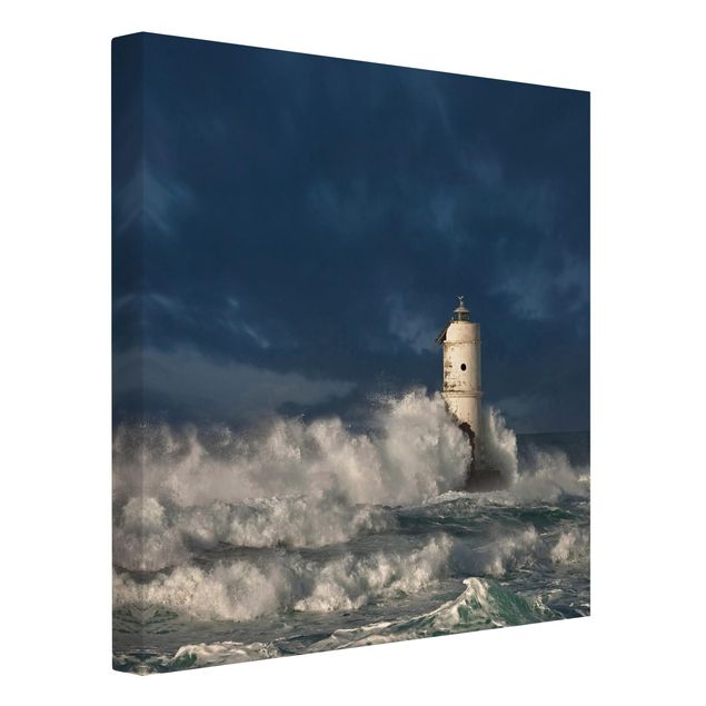 Print on canvas - Lighthouse On Sardinia