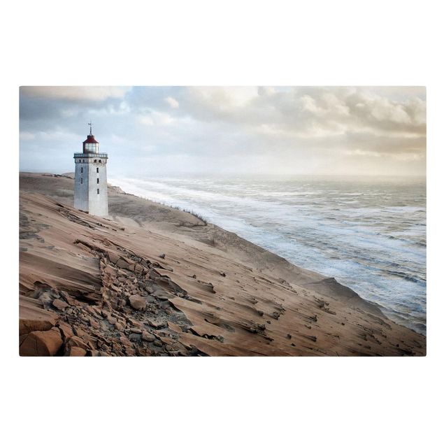 Print on canvas - Lighthouse In Denmark