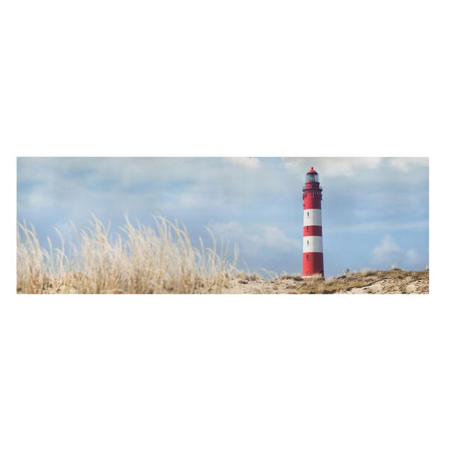 Print on canvas - Lighthouse Between Dunes