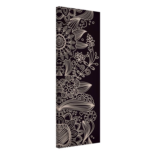 Print on canvas - Lovely Floral Background