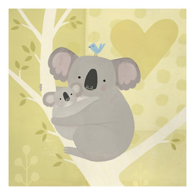 Print on canvas - Mum And I - Koalas