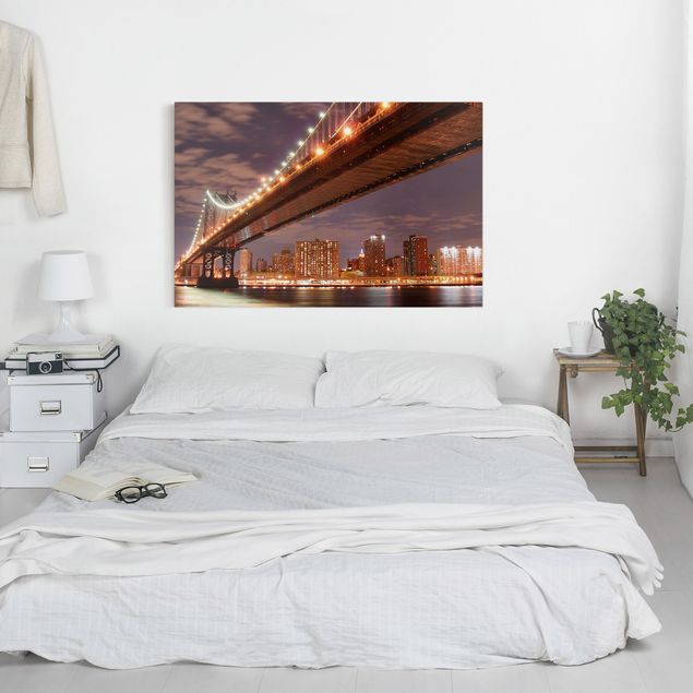Print on canvas - Manhattan Bridge