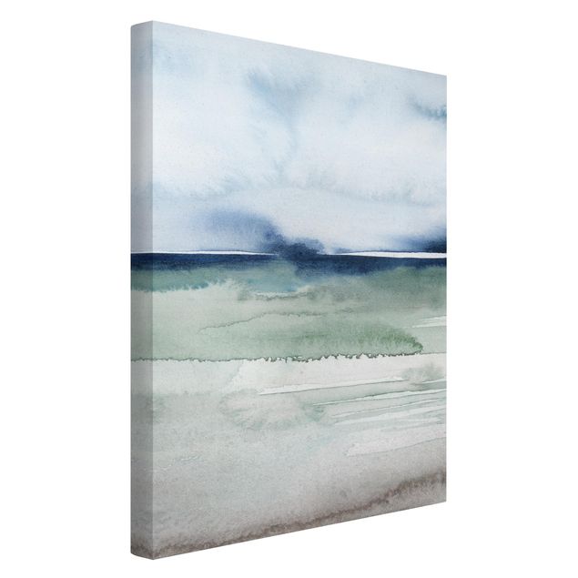 Print on canvas - Ocean Waves I