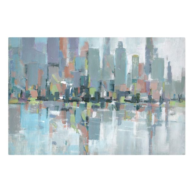 Print on canvas - Metro City I