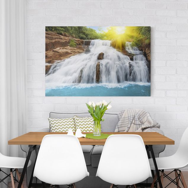 Print on canvas - Morning In Paradise