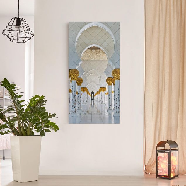 Print on canvas - Mosque In Abu Dhabi