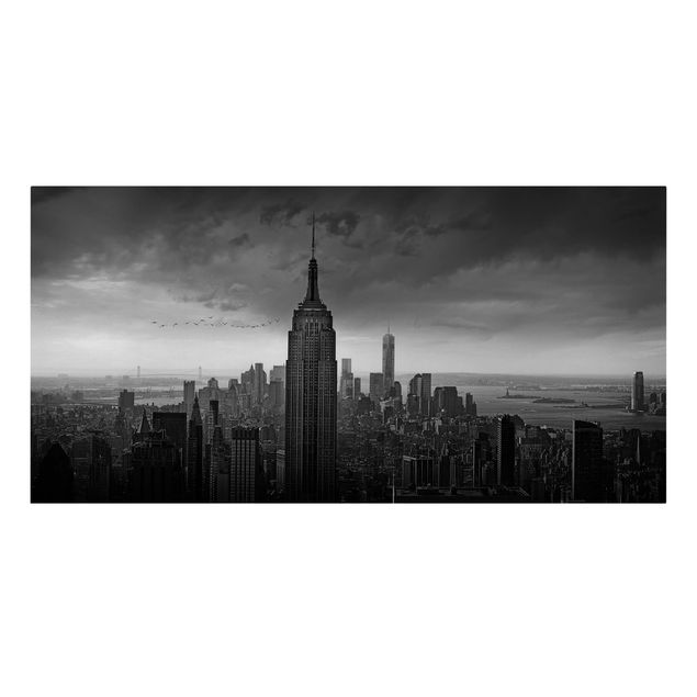 Print on canvas - New York Rockefeller View