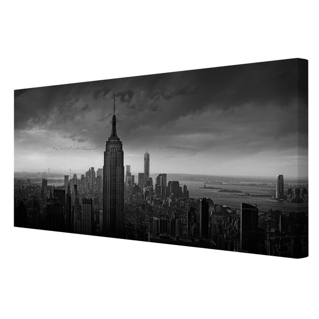 Print on canvas - New York Rockefeller View