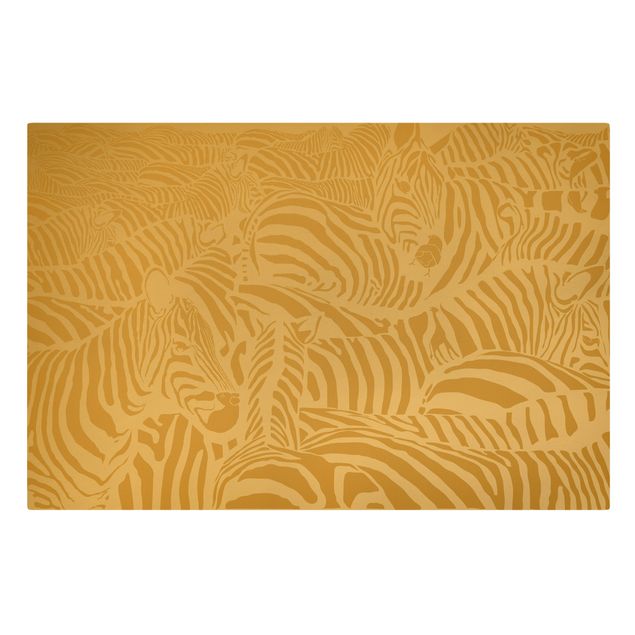 Print on canvas - No.DS5 Crosswalk beige