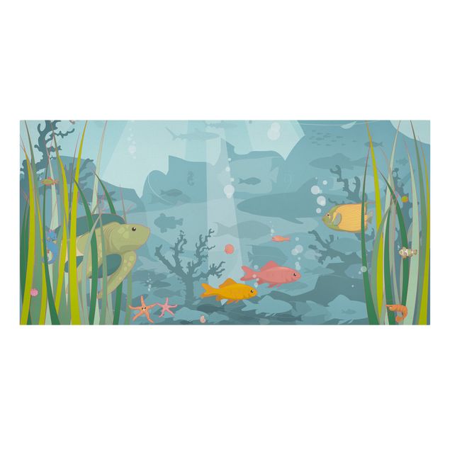 Print on canvas - No.EK57 Oceanic Landscape