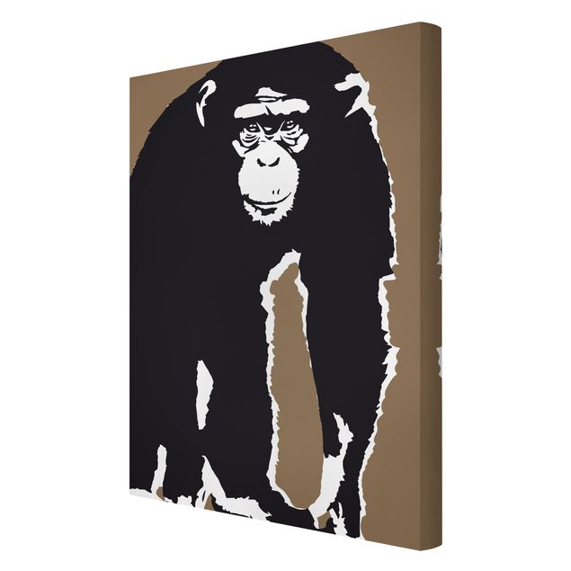 Print on canvas - Chimpanzee