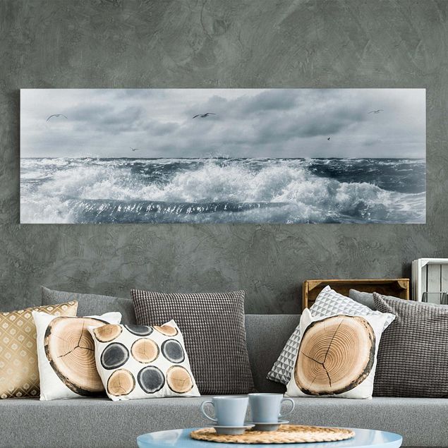 Print on canvas - No.YK6 Living North Sea