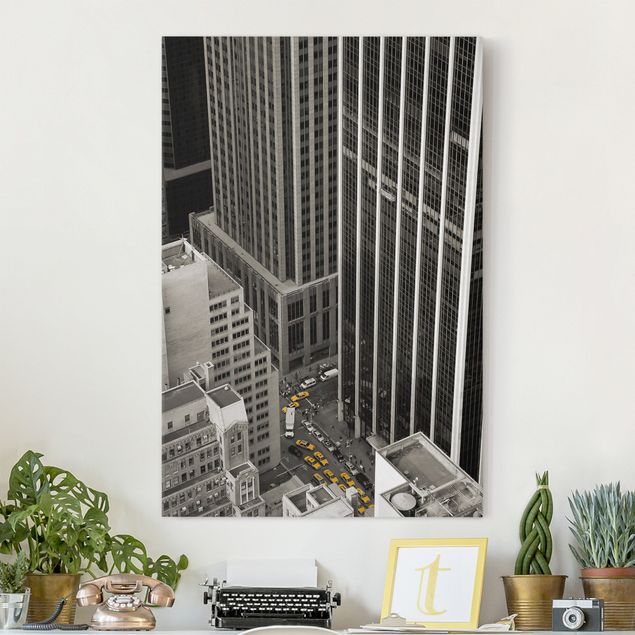 Print on canvas - NYC 5pm