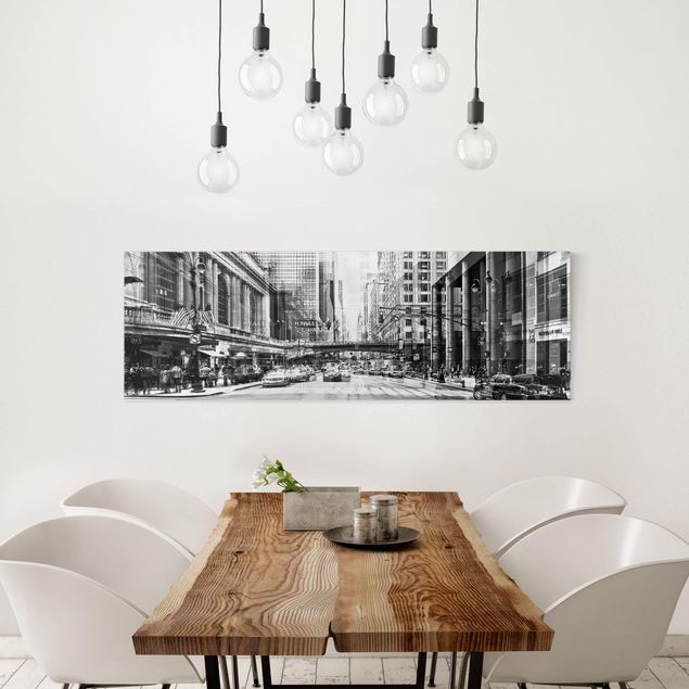 Print on canvas - NYC Urban Black And White