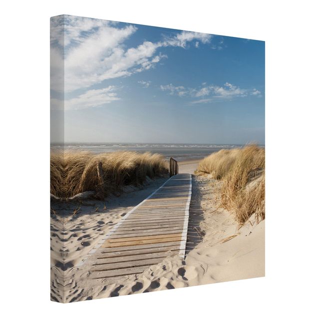 Print on canvas - Baltic Sea Beach
