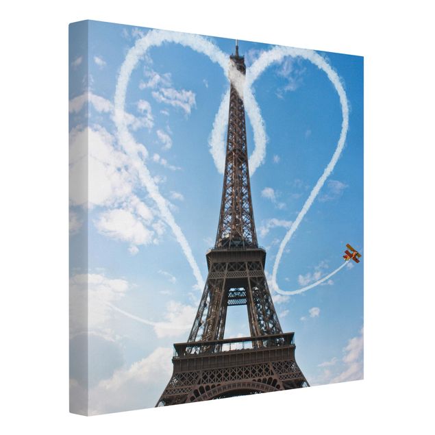 Print on canvas - Paris - City Of Love