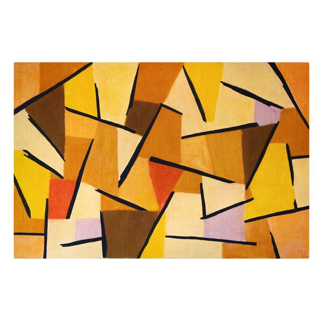 Print on canvas - Paul Klee - Harmonized Fight