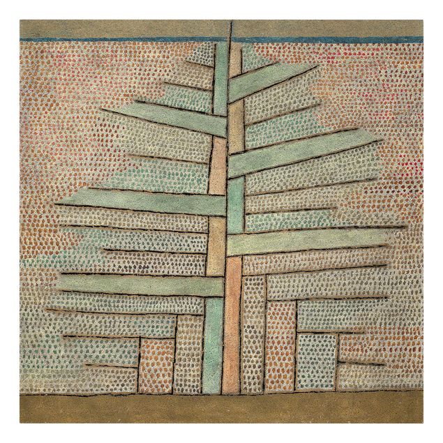 Print on canvas - Paul Klee - Pine