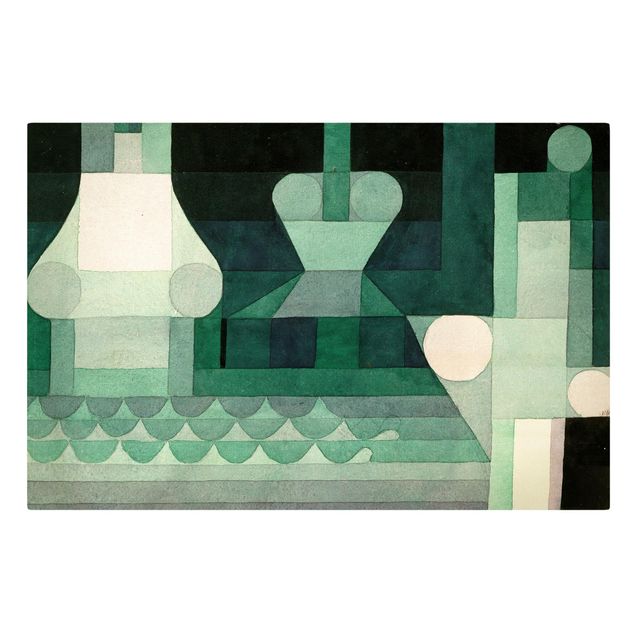 Print on canvas - Paul Klee - Locks