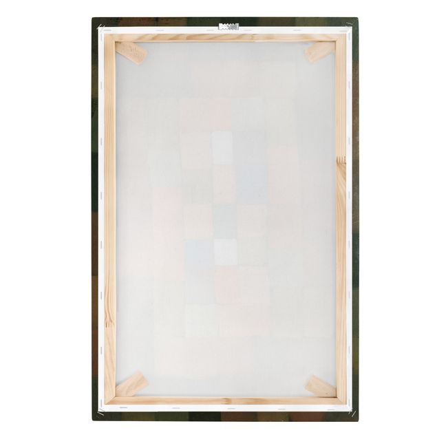 Print on canvas - Paul Klee - Static-Dynamic Increase