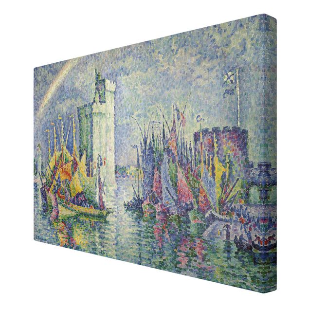 Print on canvas - Paul Signac - Rainbow at the Port of La Rochelle