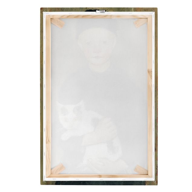 Print on canvas - Paula Modersohn-Becker - Boy with Cat