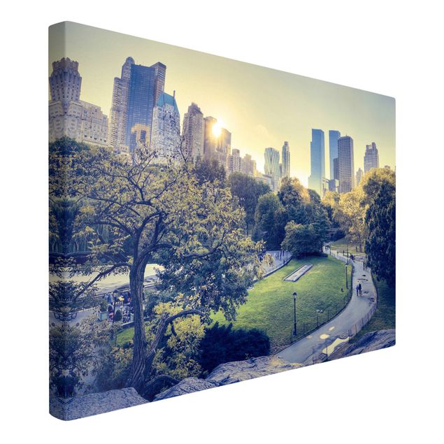 Print on canvas - Peaceful Central Park