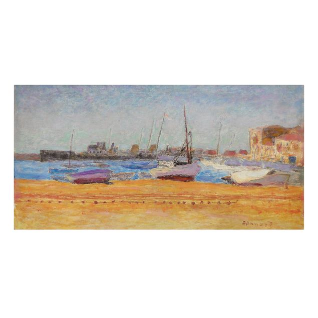 Print on canvas - Pierre Bonnard - The Port Of Cannes