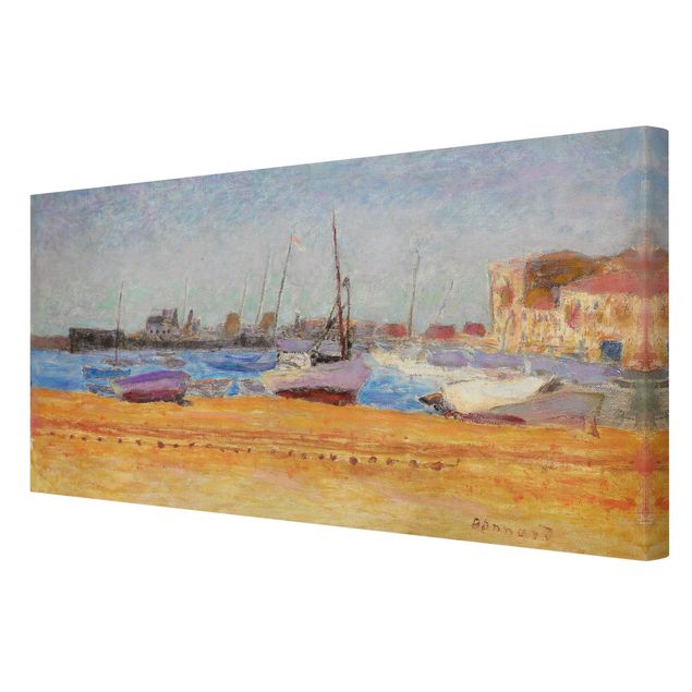 Print on canvas - Pierre Bonnard - The Port Of Cannes