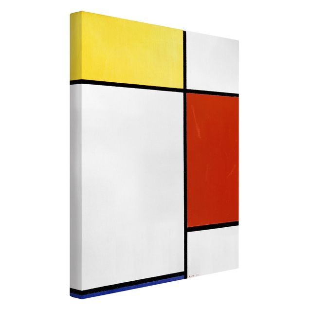 Print on canvas - Piet Mondrian - Composition I