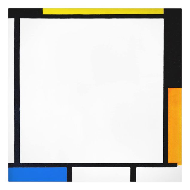 Print on canvas - Piet Mondrian - Composition II