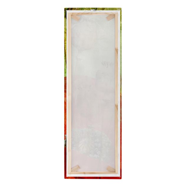 Print on canvas - Poppy Stalks