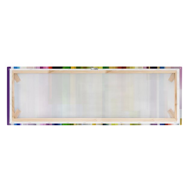 Print on canvas - Rainbow Cubes