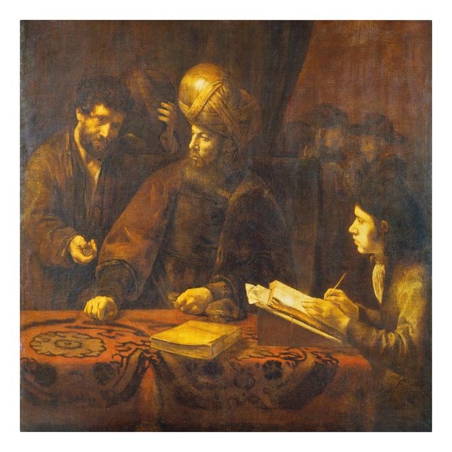 Print on canvas - Rembrandt Van Rijn - Parable of the Labourers