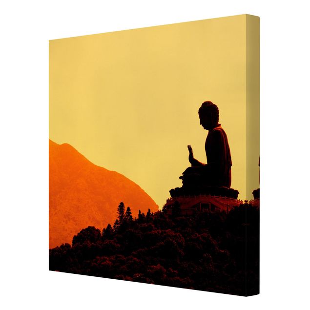 Print on canvas - Resting Buddha