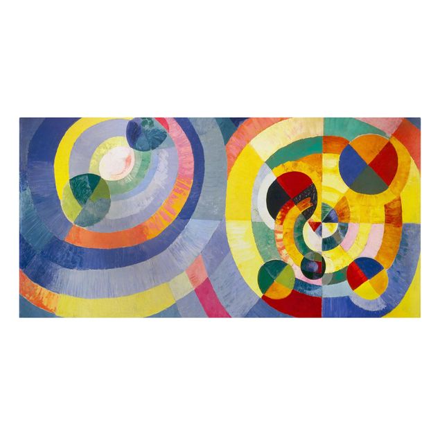 Print on canvas - Robert Delaunay - Circular Forms
