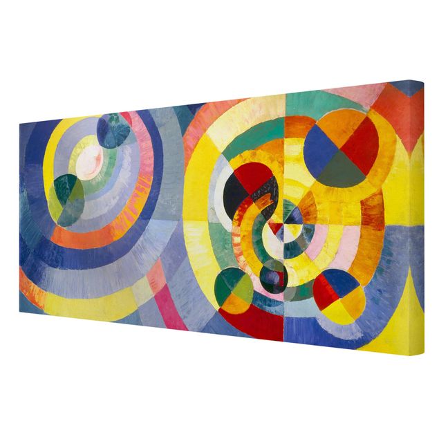 Print on canvas - Robert Delaunay - Circular Forms