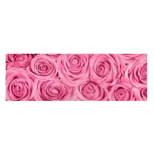 Print on canvas - Pink Roses