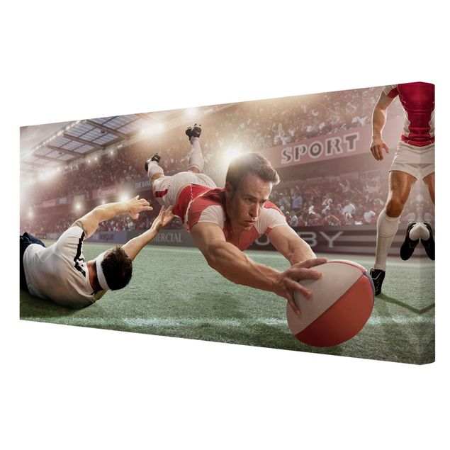 Print on canvas - Rugby Action