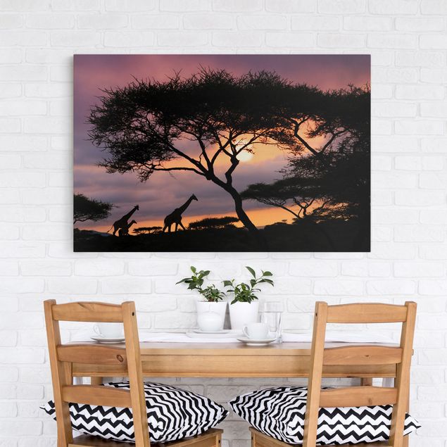 Print on canvas - African Safari