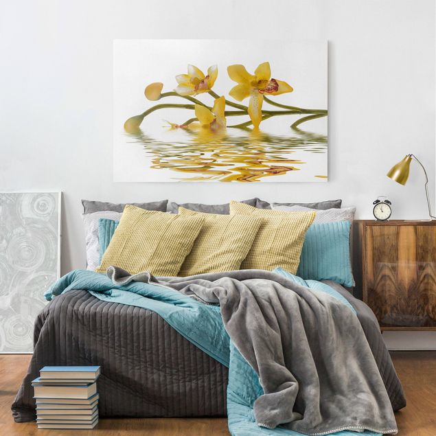 Print on canvas - Saffron Orchid Waters