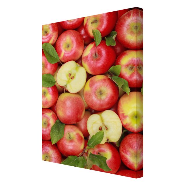 Print on canvas - Juicy apples