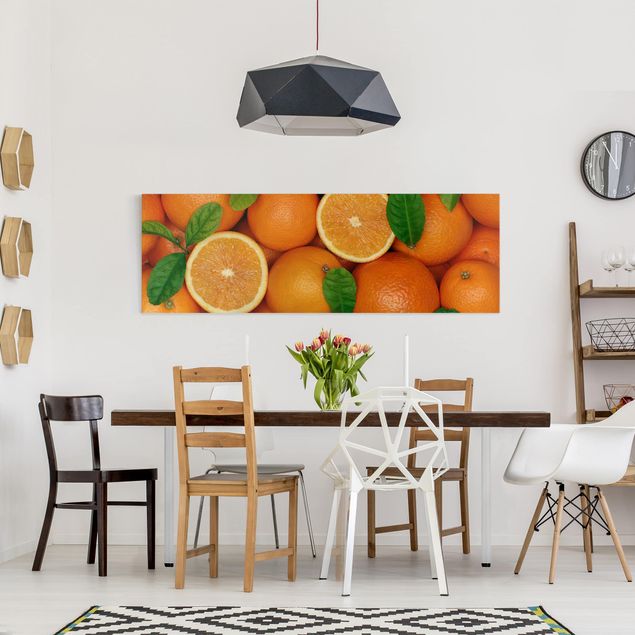 Print on canvas - Juicy oranges