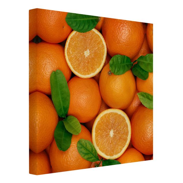 Print on canvas - Juicy oranges
