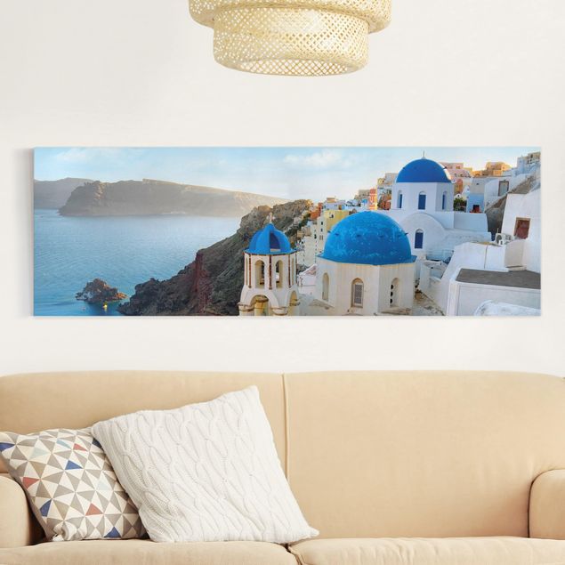 Print on canvas - Santorini